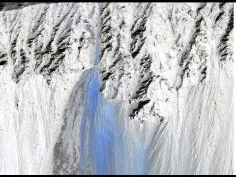 ¿Cascada de agua en Marte? martell