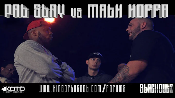 KOTD - Rap Battle - Pat Stay vs Math Hoffa *Co-Hos...