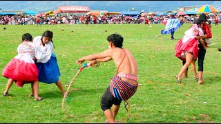 CARNAVAL de CASAORCCO CARMEN ALTO 🥳CARNAVAL RURAL AYACUCHO 2024