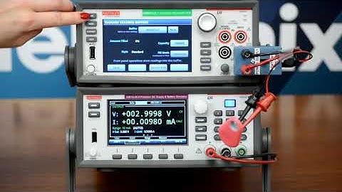 Profile Power Consumption of a BLE Low Power Device
