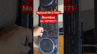 #National #Stereo big size #Boombox Model RX-CT950 Mo. 9427322171