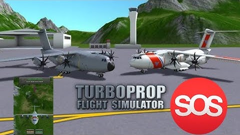 S.O.S mission in turboprop Flight Simulator 3D(2021) tfs