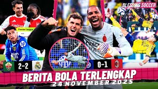 Download Lagu Maignan SAVE Penalti, Milan MENANGI Derby 👊 Eze HATTRICK Arsenal Kedinginan 🥶 WOW! Gol Salto Ronaldo MP3