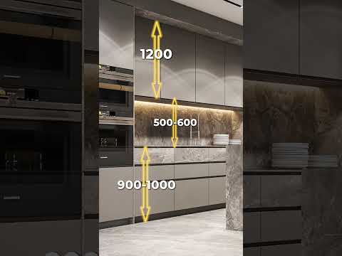 Важные размеры кухни ? Пишите в комментариях, знали или нет ? #дизайн #интерьер #советы #идеи