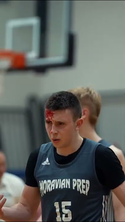 Eli Ellis takes a huge hit vs Life Christian Academy. #SHORTS