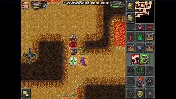 Tibiame - Fabulara Pegando Portal New Vulcano E Indo Nos Dragon