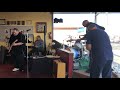 Lee Lester and the Lake City Blues Band at the Red Door Cafe during the Brews & Tunes