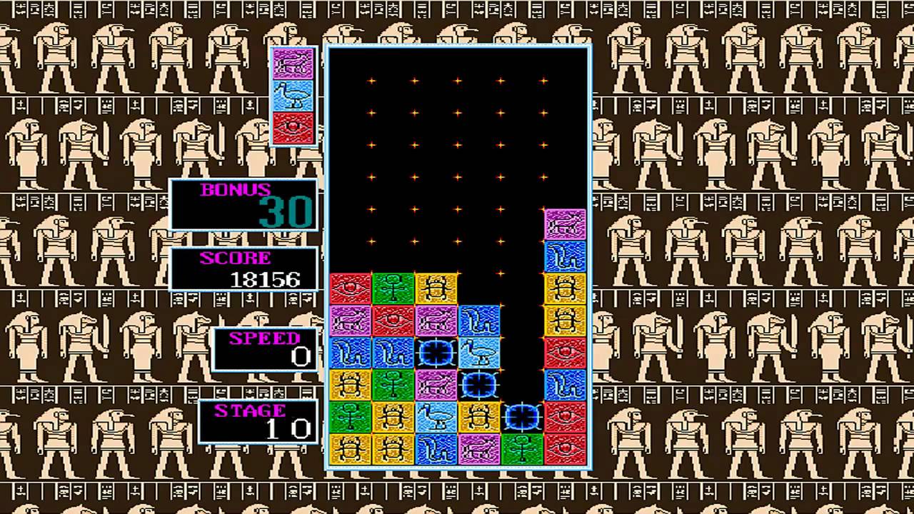 Columns [コラムス] Game Sample - X68000 - YouTube