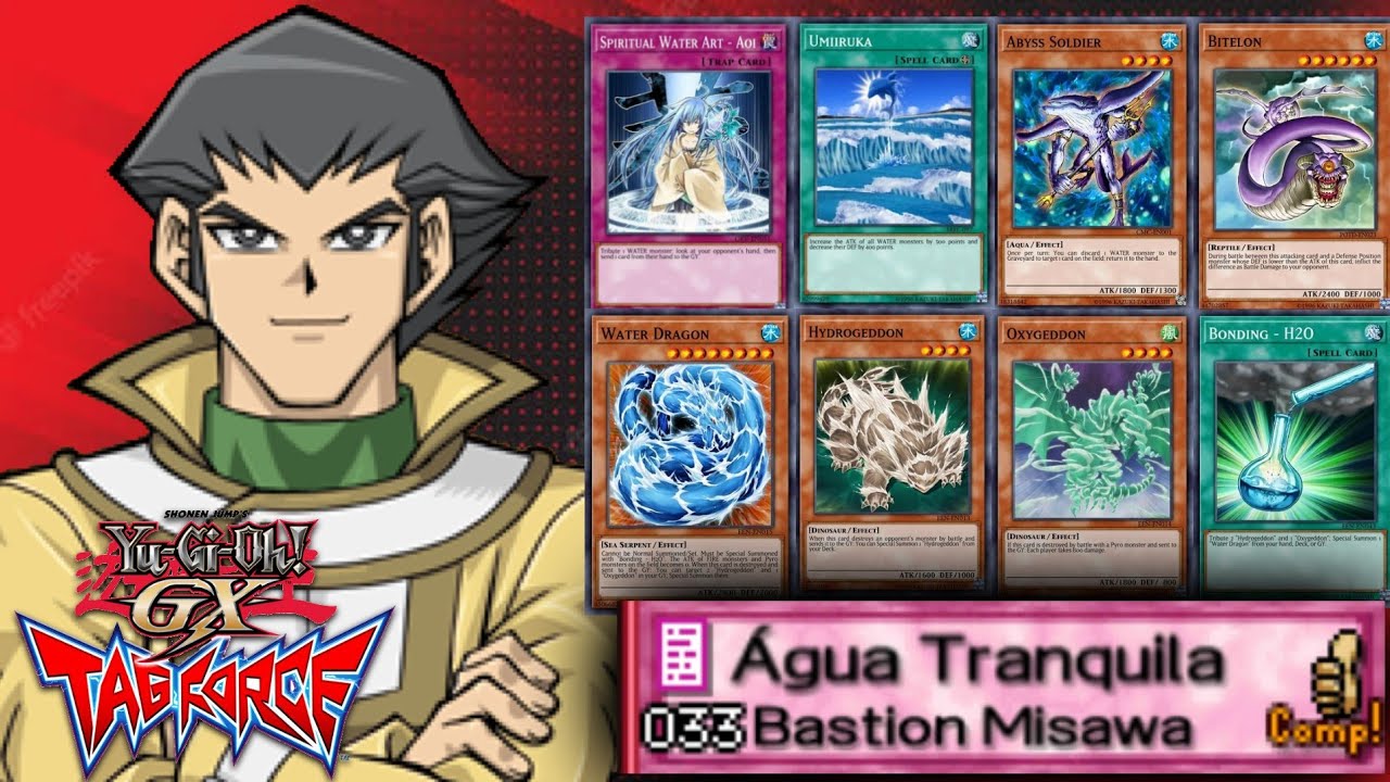 Yu-Gi-Oh! GX Tag Force - Bastion Misawa - Água Tranquila Deck [TESTE DE ...