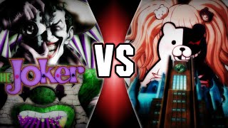 Fan Made Vs Trailer The Joker Vs Junko Enoshima Dc Comics Vs Danganronpa