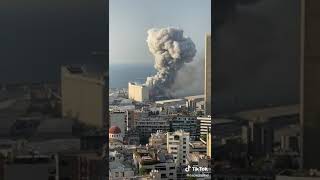 #BBC_NEWS_CNN_NEWS Beirut explosion ever seen explosion
