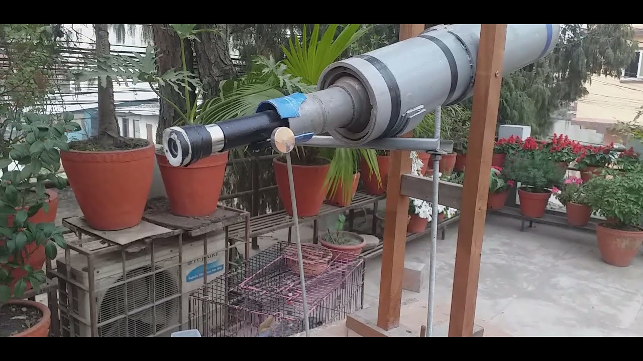 Guarda DIY Telescope with Achoromat Lens su YouTube Guarda DIY Telescope with Achoromat Lens su YouTube