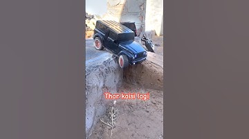 Mini Remote Control Mahindra Thar Off-Roading Test! 🤯🔥