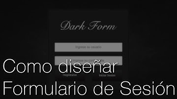 Como hacer un elegante formulario en HTML5 y CSS3