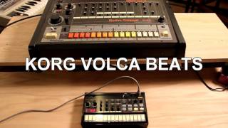 Roland TR-808 vs Korg Volca Beats
