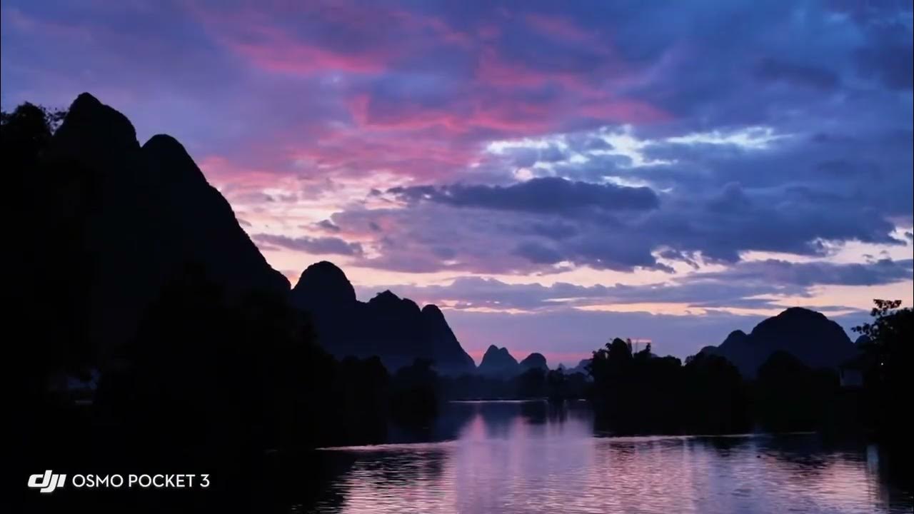 "When a Landscape Painting Meets the Dazzling Sunset"#SunsetGlow #GoldenHour 「當山水畫卷遇到絕美的晚霞」#晚霞 #日落 "When a Landscape Painting Meets the Dazzling Sunset"#SunsetGlow #GoldenHour 「當山水畫卷遇到絕美的晚霞」#晚霞 #日落