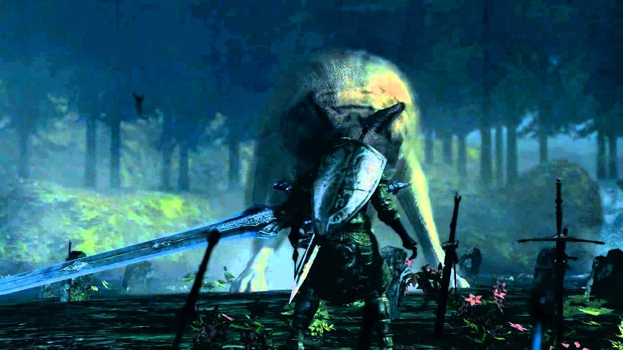 How To Kill Great Grey Wolf Sif Easy Dark Souls Youtube