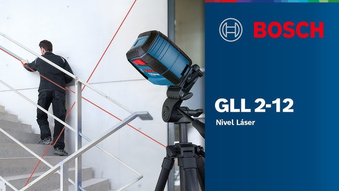 Nivel Láser Autonivelante Bosch Gll 2-12 G + Trípode Bt 150