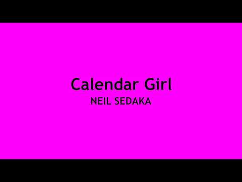 Calendar Girl  NEIL SEDAKA  (with lyrics)