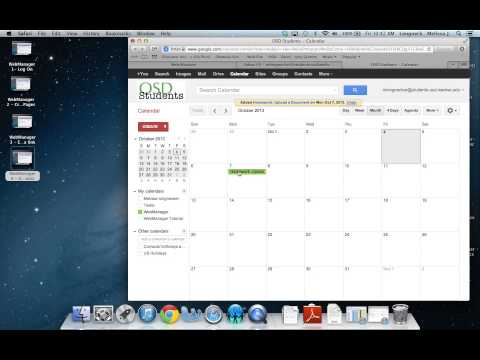 WebManager 5 - Embedding a Google Calendar