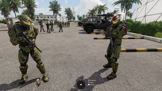 SPARTAN RED TEAM DEPLOYS! | Cadian XXth 5th Anniversary | Halo ArmA 3 Operation
