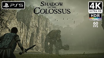 Shadow of The Colossus (PS5) The 1st Colossus (Valus) Gameplay (4K ᵁᴴᴰ 60ᶠᵖˢ HDR) No Commentary