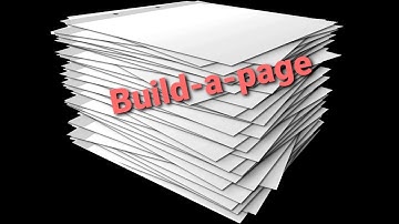 Build A Page July 2021//Picking Paper