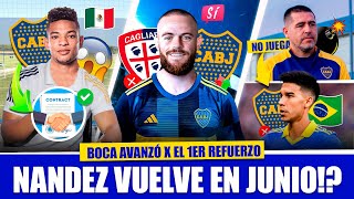 RIQUELME CIERRA al 1ER REFUERZO de BOCA!? ► Boca Juniors NEGOCIA x NANDEZ LIBRE? ► 4 BAJAS x LESION!