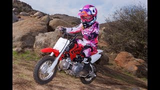 Key Features of 2018 Honda CRF50F. The best mini dirtbike ever!