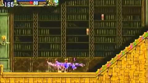 SotN: setup for library visit #2 skip (all bosses route)