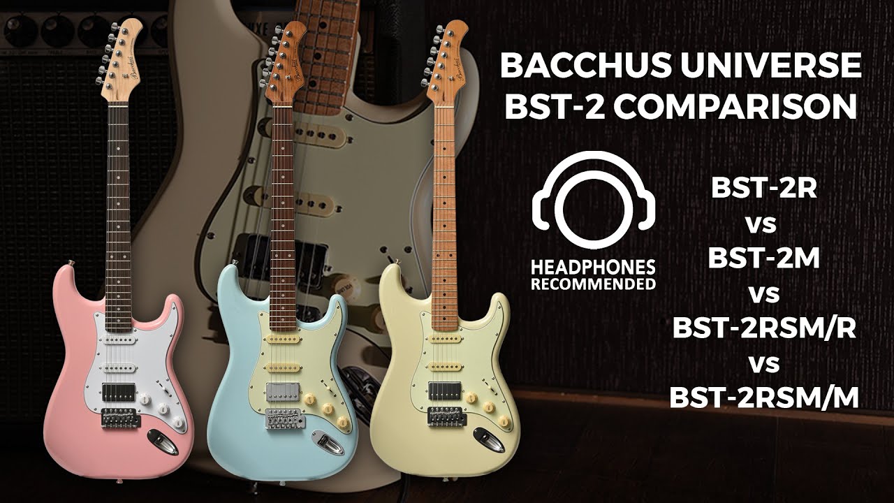 Bacchus Universe Series BST-3-RSM Demo-'You Can Count on Me