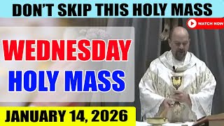 Catholic Mass Today | Daily TV Mass, Wednesday January 14, 2026