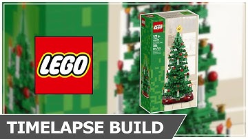 Christmas Tree 40573 LEGO Set Speed Build