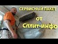 Сервисный пакет от Сплит-инфо. Чистка кондиционера.