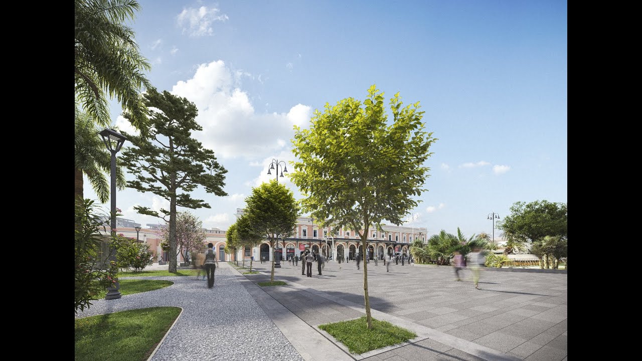 Bari, al via oggi i lavori per la nuova piazza Moro: fine del primo cantiere a settembre