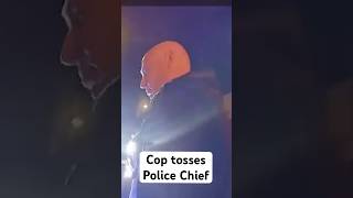 Cop tosses Drunk Police Chief. Whole video on the channel. #police #cops