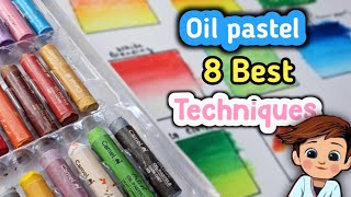 Best Oil pastel techniques to improve your drawings | Camel Artist oil pastel by Aryan verma studios 735,740 views 9 months ago 6 minutes, 47 seconds