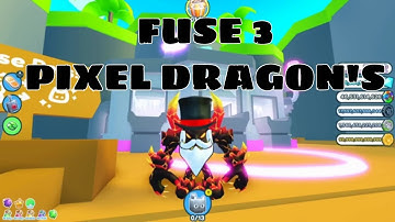 What happens if you fuse 3 PIXEL DRAGON (Pet Simulator X)