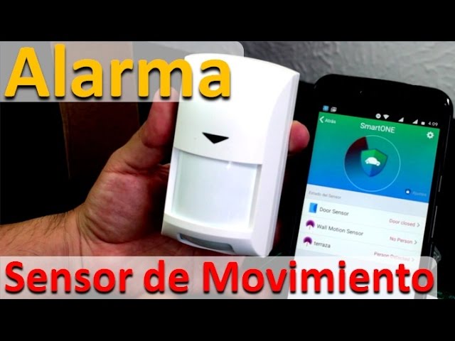 Sistemas de Seguridad Baratos Sensor de Movimiento - Alarma para Casa 