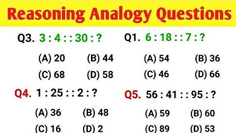 Reasoning Analogy Questions || Reasoning Practice Set ||  Analogy Previous year question tricks 