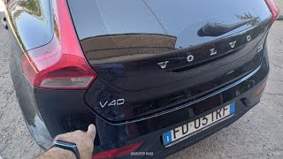 Volvo V40 How to remove the rear bumper in 5 minutes 2012-2019 (turn on subtitles)