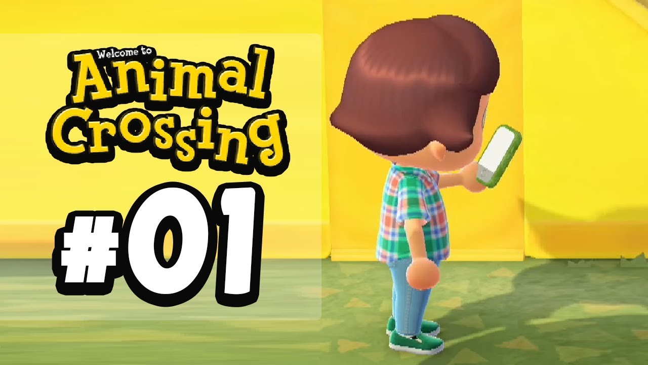FIRST TIME PLAYING!! | Animal Crossing New Horizons (Episode 1)
