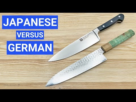 Japanese vs. German Knives: 9 Differences You Must Know Before Buying