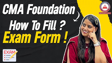 How To Fill CMA Foundation Exam Form ? Akash Agarwal Classes
