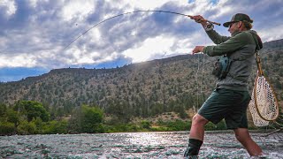 Micro Spey Fly Fishing and BIG TROUT on the DESCHUTES RIVER  by Todd Moen