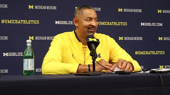 BlueTube: Juwan Howard meets with the media post-V...