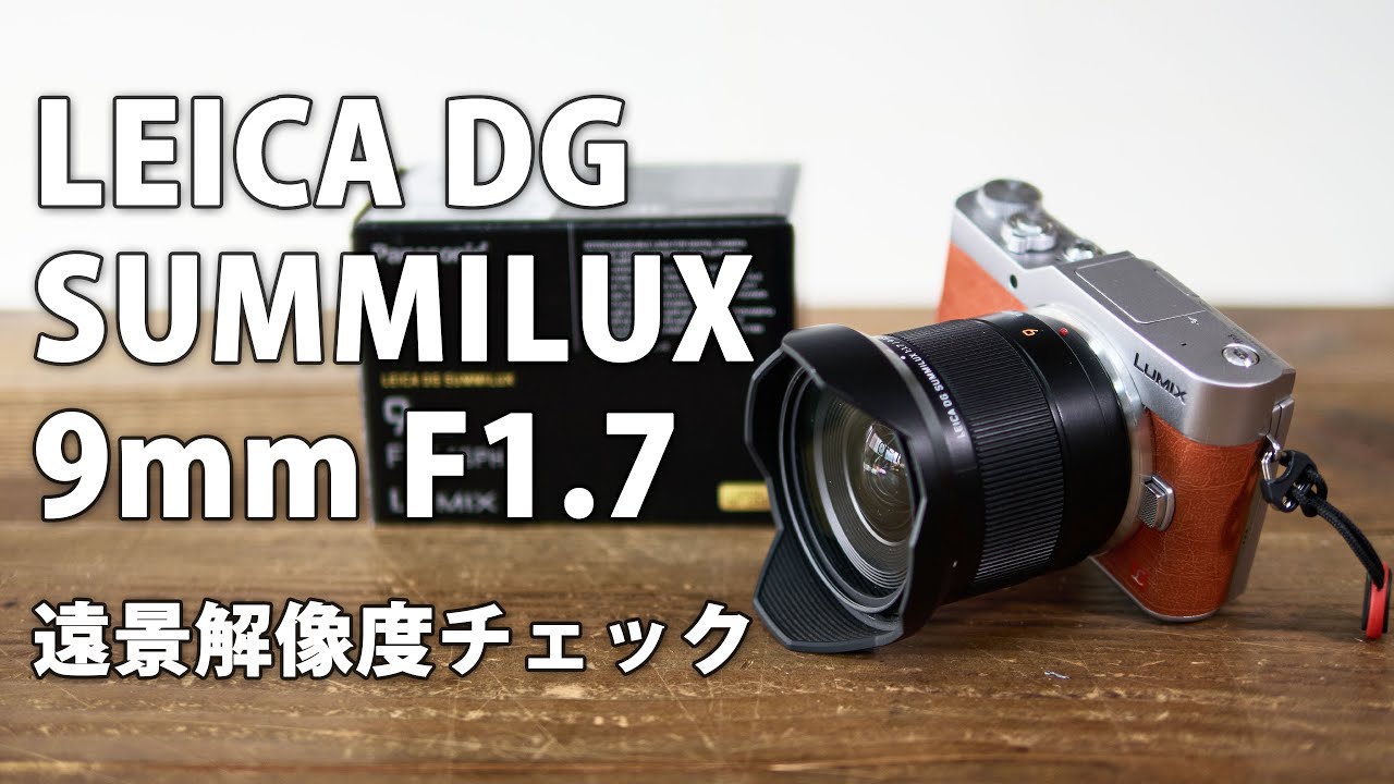 LEICA DG SUMMILUX 9mm F1.7 ASPH. Review Part 1. Distant Resolution