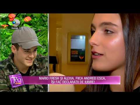Teo Show (03.10.2017) - Mario Fresh si fiica Andreei Esca, declaratii de iubire! Partea II