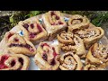 Zimtschnecken - Puddingbeerenschnecken / Hefeschnecken vegan
