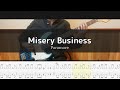 Paramore - Misery Business - Bass Cover TAB